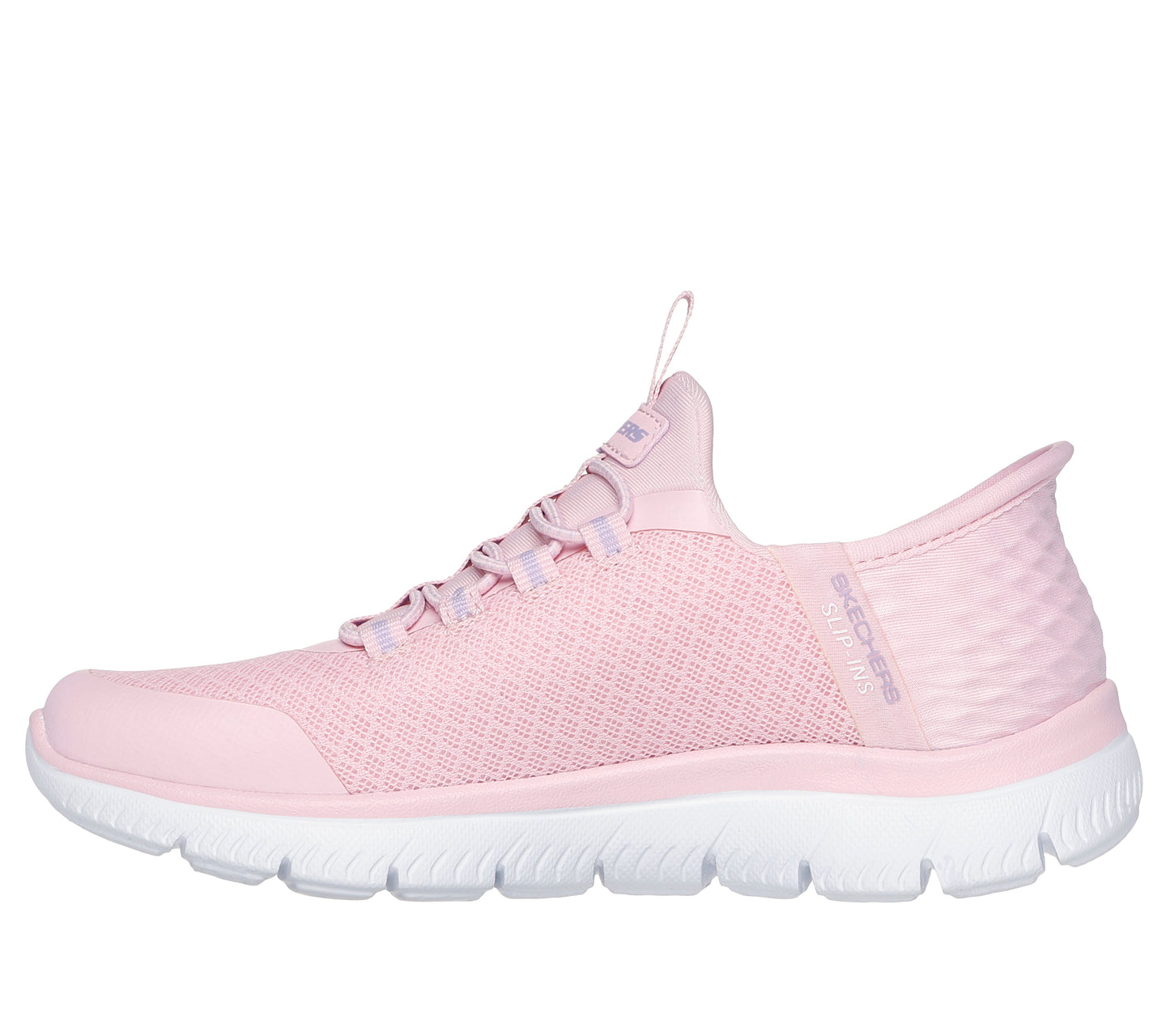 Kids - Summits Light Pink Skechers Slip-ins