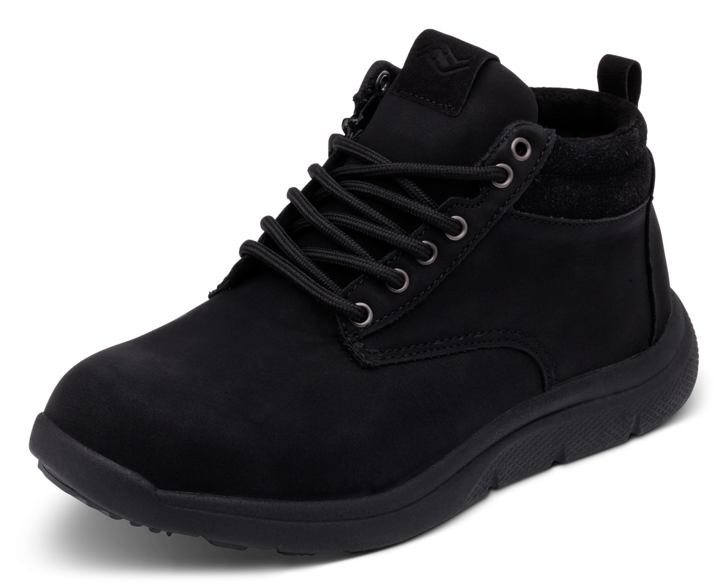 Womens - Black Friendly Shoes Scout Zip-Up Boot