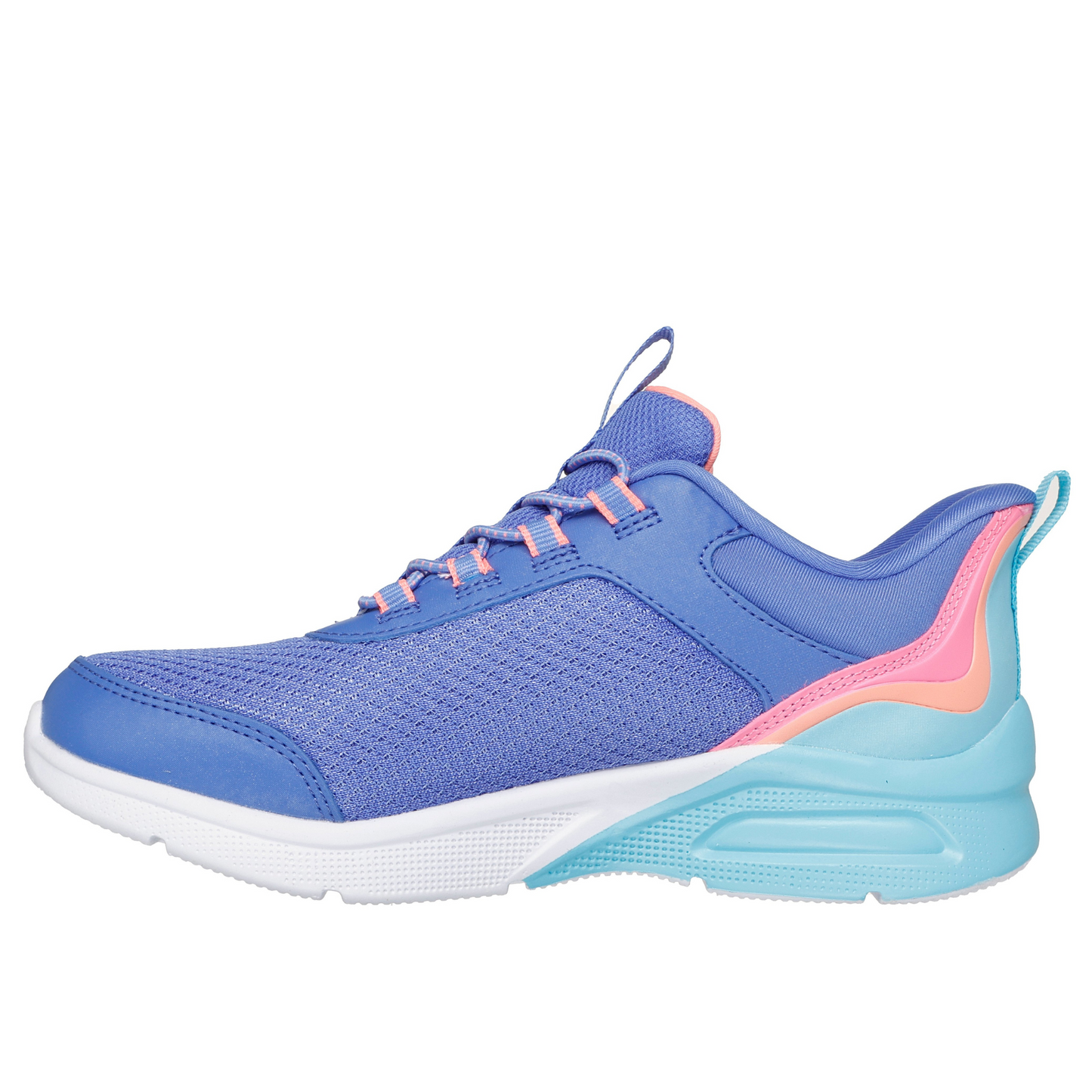 Kids - Blue Multi-colour Skechers Slip-ins  Microspec Max