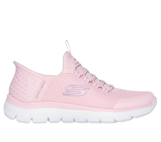 Kids - Summits Light Pink Skechers Slip-ins