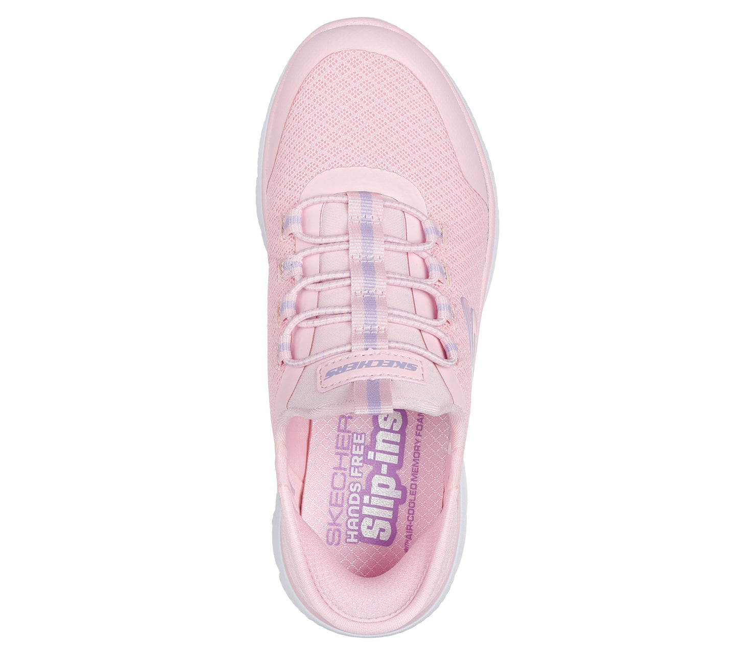 Kids - Summits Light Pink Skechers Slip-ins