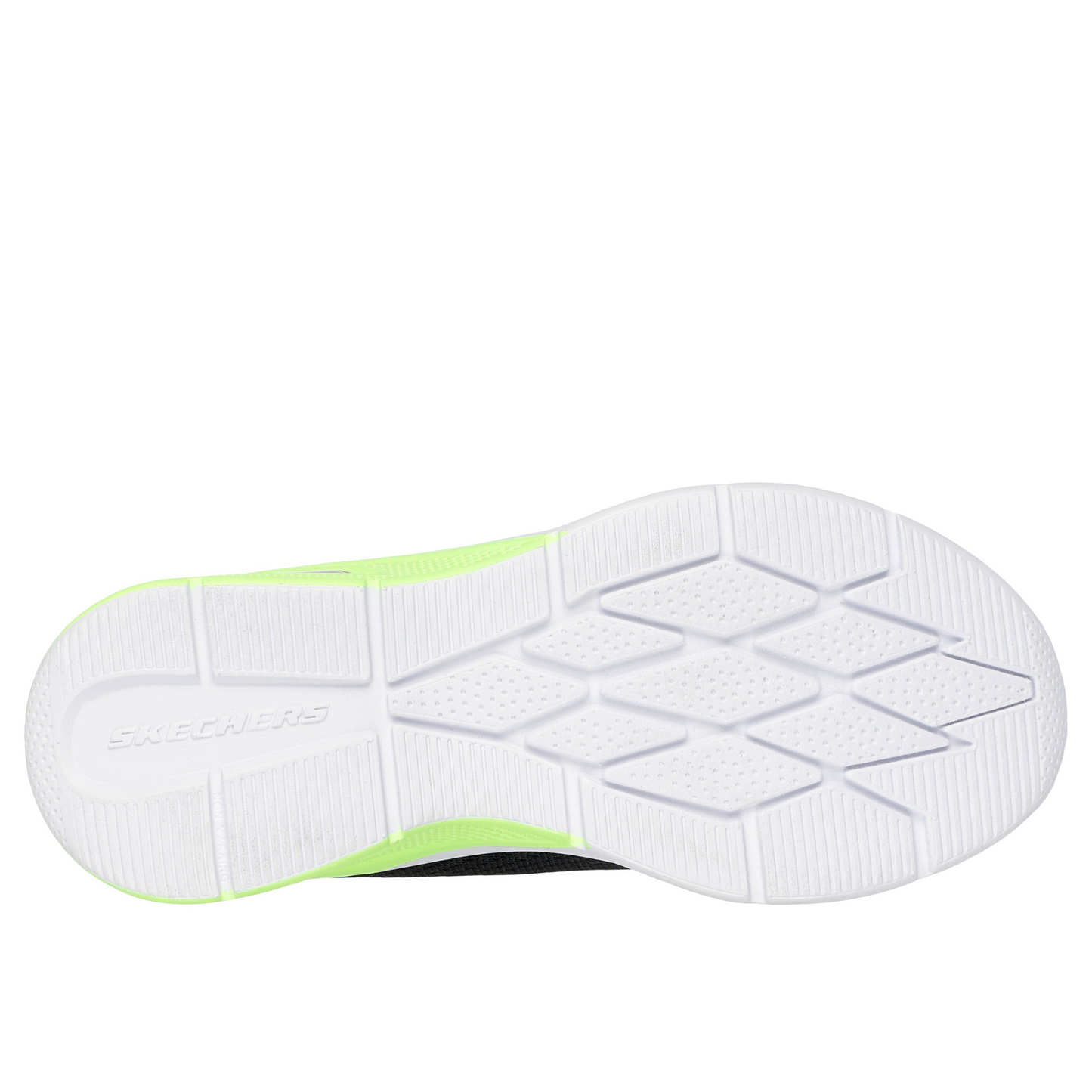 Kids - Black Lime Skechers Slip-ins Microspec Max