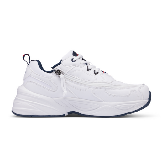 Mens - White Friendly Shoes Tenease Trainer