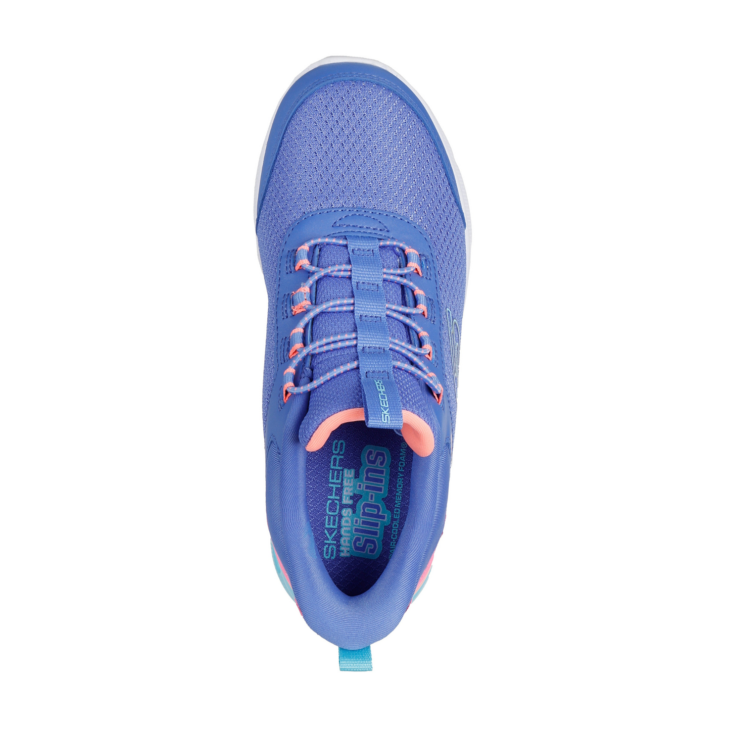 Kids - Blue Multi-colour Skechers Slip-ins  Microspec Max
