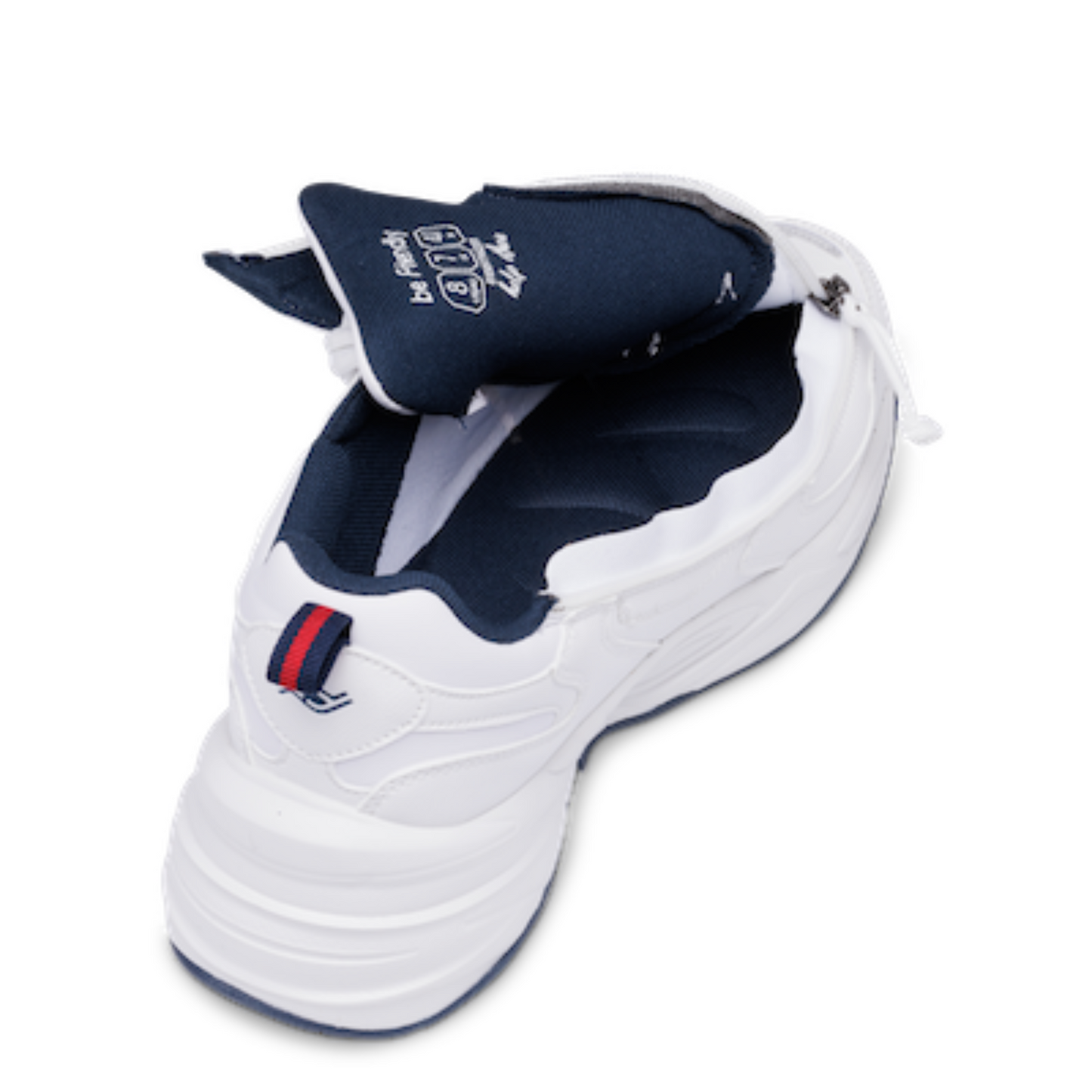 Mens - White Friendly Shoes Tenease Trainer