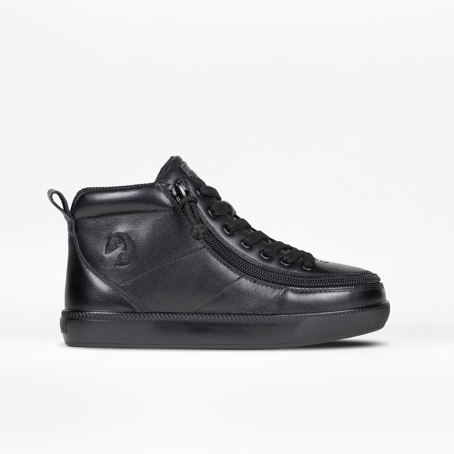 Kids DR II Fit - Black BILLY Leather Classic High Tops