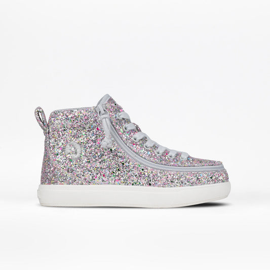 Kids DR II Fit - Multi Glitter BILLY Classic High Tops