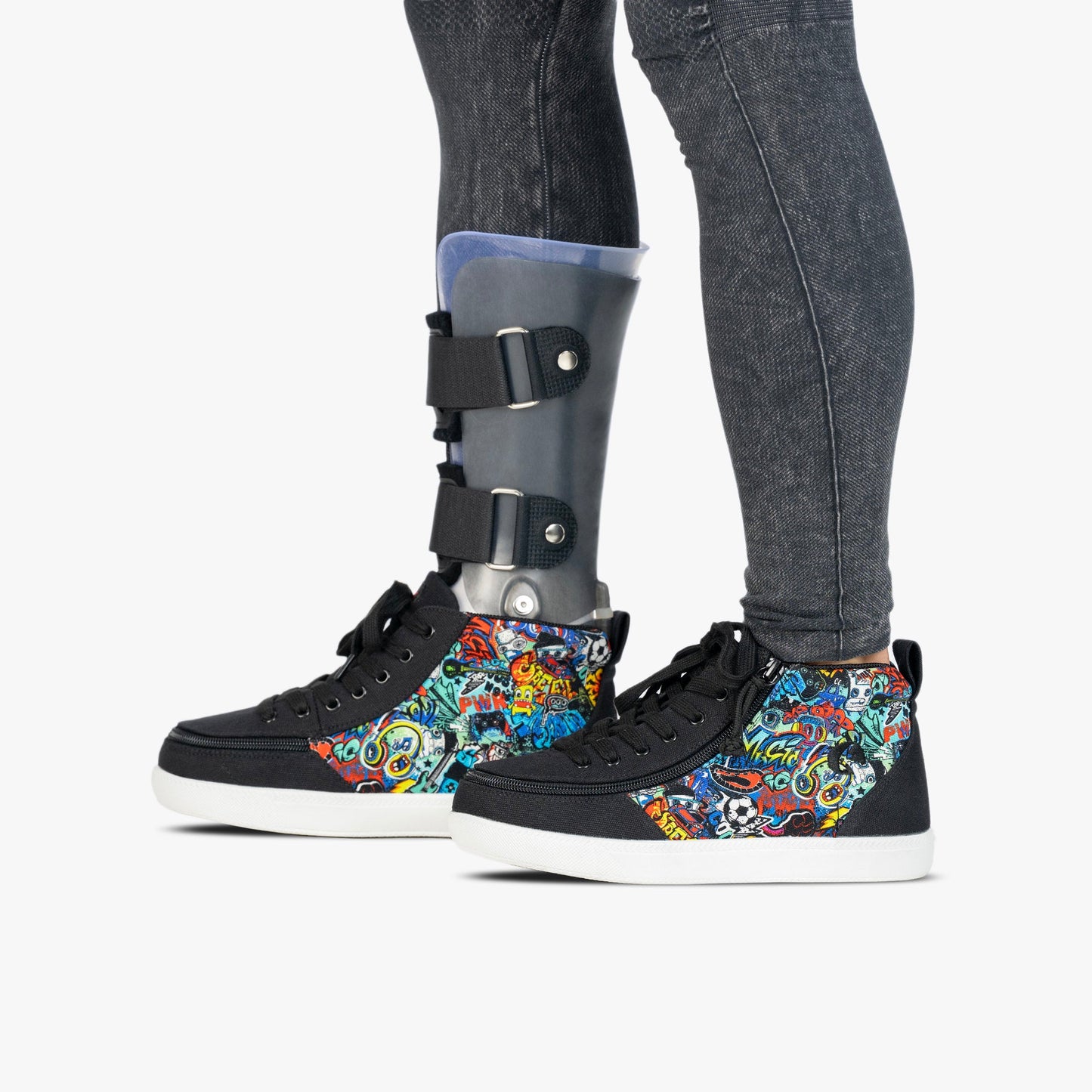 Kids DR II Fit - Night Sk8ter BILLY Canvas Classic High Tops