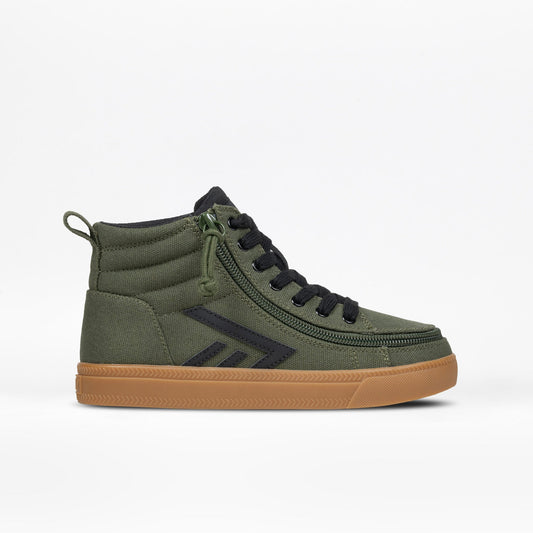 Toddlers - Olive/Black/Gum BILLY CS Canvas High Tops