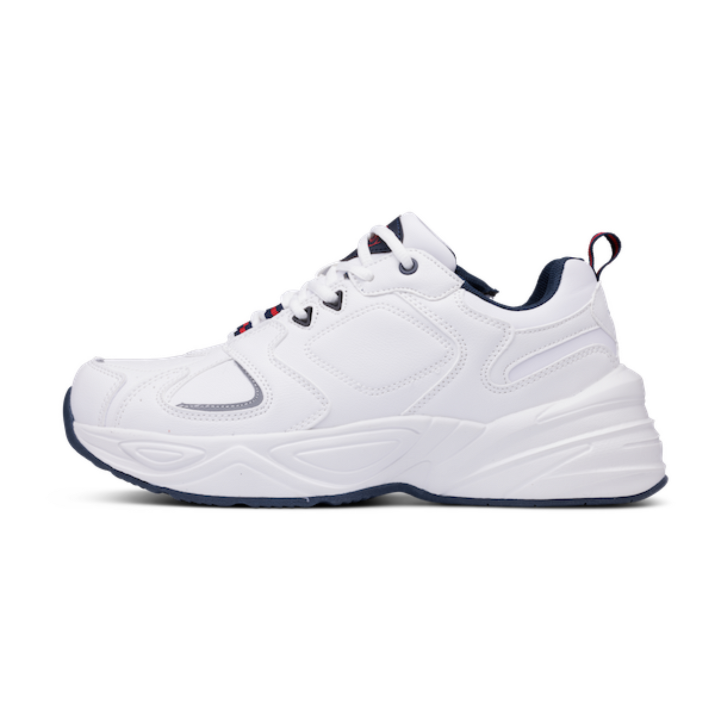 Mens - White Friendly Shoes Tenease Trainer