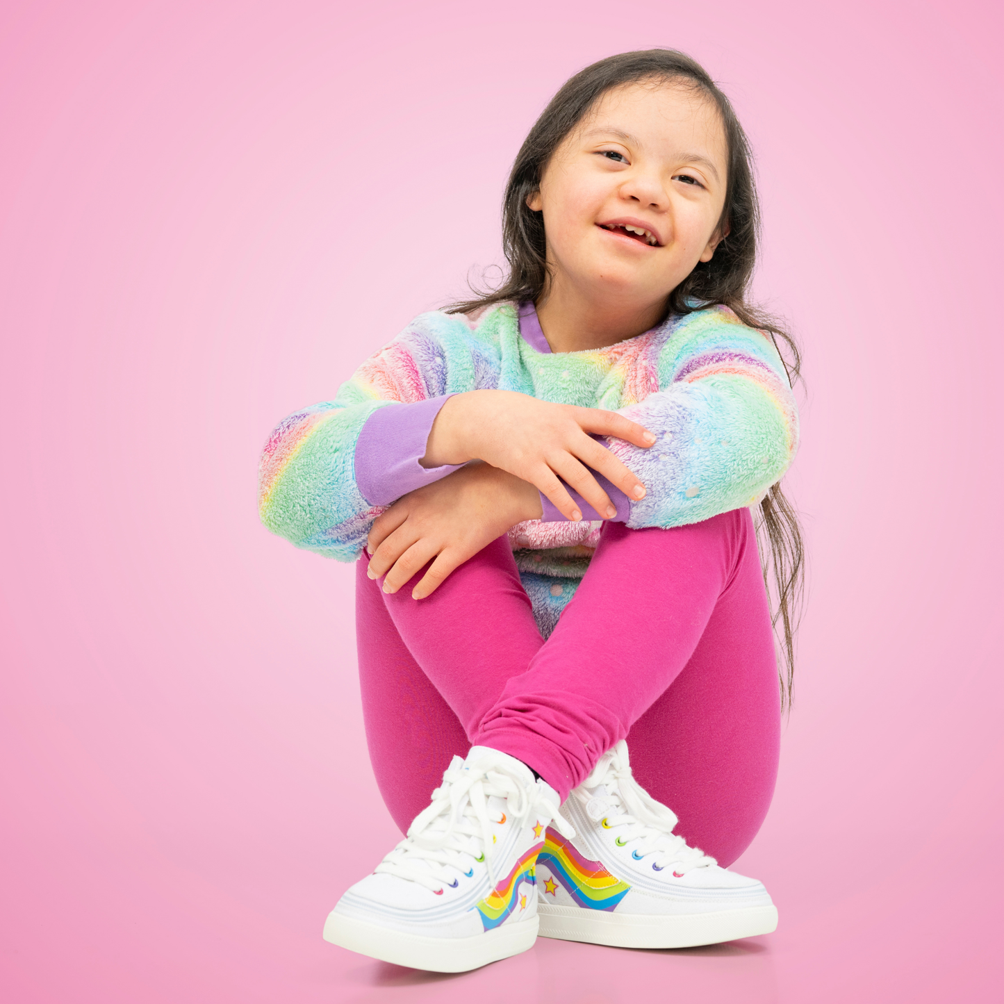 Kids - Wavy Rainbow BILLY Classic Lace High