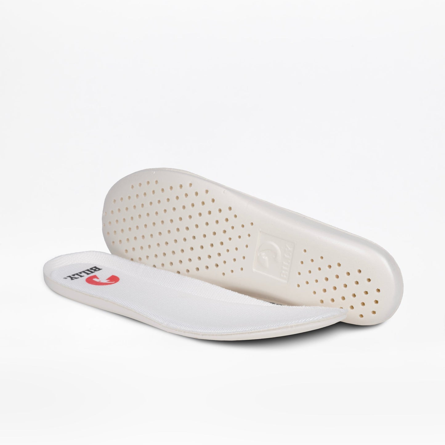 Women's White BILLY Work Comfort Low shoe with orthopedic insole, featuring a wraparound zipper for easy access, ideal for slip-resistant work environments.