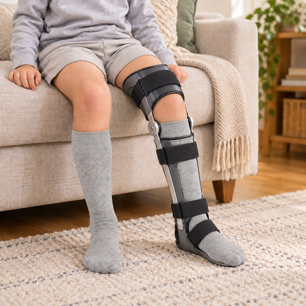 Kids - KnitRite KAFO Interface Seamless Socks