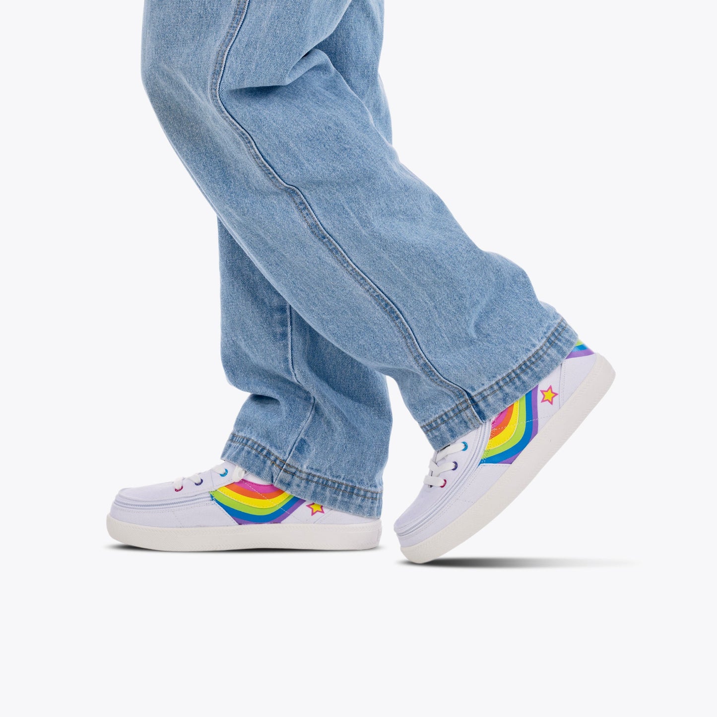 Kids - Wavy Rainbow BILLY Classic Lace High