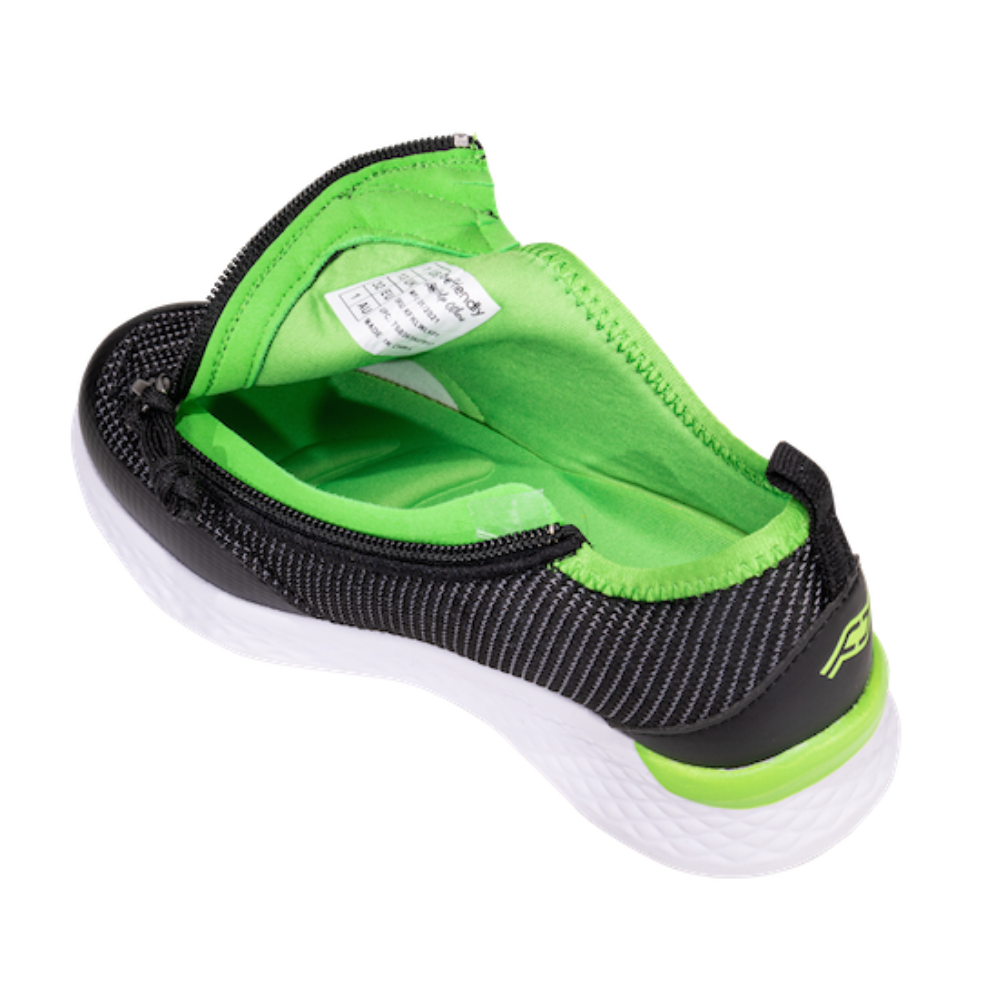 Friendly Shoes (Kids) - Force Black Lime